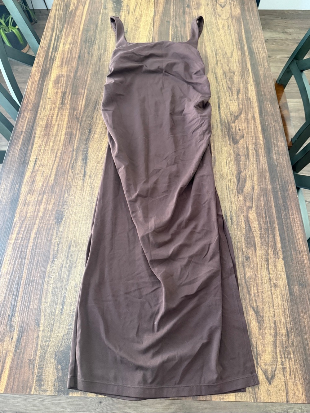 CRZ Yoga Brown Midi Tank Dress